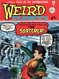Cover Thumbnail for Weird Planets (Alan Class, 1962 series) #16