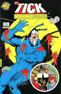 Cover Thumbnail for Tick Karma Tornado (New England Comics, 1993 series) #5