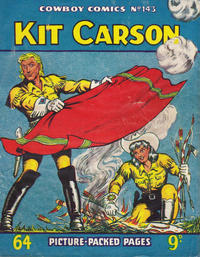 Cover Thumbnail for Cowboy Comics (Amalgamated Press, 1950 series) #143