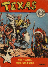 Cover Thumbnail for Texas (Serieforlaget / Se-Bladene / Stabenfeldt, 1953 series) #7/1962