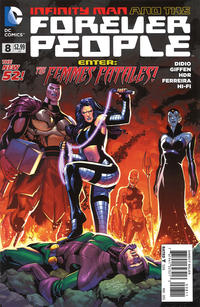 Cover Thumbnail for Infinity Man and the Forever People (DC, 2014 series) #8