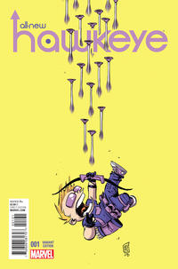 Cover Thumbnail for All-New Hawkeye (Marvel, 2015 series) #1 [Skottie Young Marvel Babies Variant]