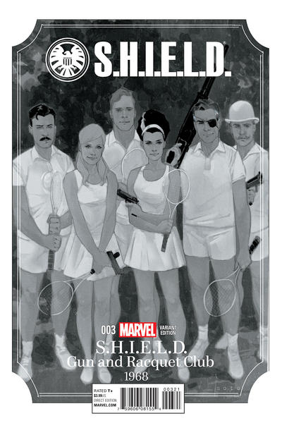 Cover for S.H.I.E.L.D. (Marvel, 2015 series) #3 [Phil Noto Variant]