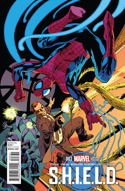 Cover for S.H.I.E.L.D. (Marvel, 2015 series) #3 [Alan Davis Variant]