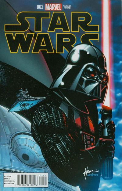 Cover for Star Wars (Marvel, 2015 series) #2 [Howard Chaykin Variant]