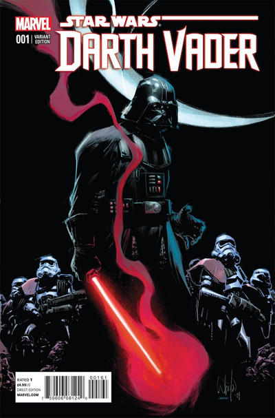 Cover for Darth Vader (Marvel, 2015 series) #1 [Whilce Portacio Variant]