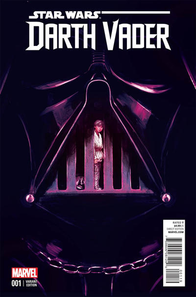 Cover for Darth Vader (Marvel, 2015 series) #1 [Mike Del Mundo Variant]