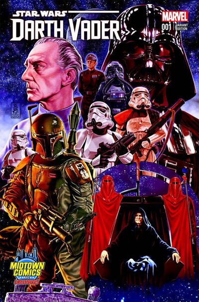 Cover for Darth Vader (Marvel, 2015 series) #1 [Mark Brooks Midtown Comics Exclusive Color Connecting Cover Variant]