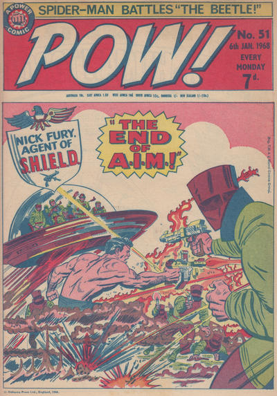 Cover for Pow! (IPC, 1967 series) #51