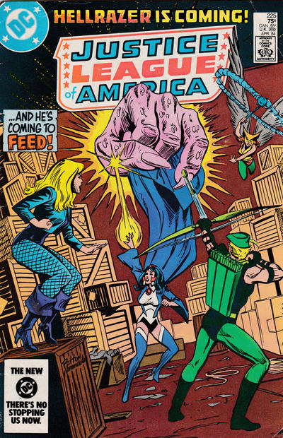 Cover for Justice League of America (DC, 1960 series) #225 [Direct]