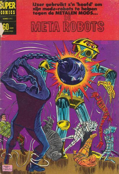 Cover for Super Comics (Classics/Williams, 1968 series) #2412