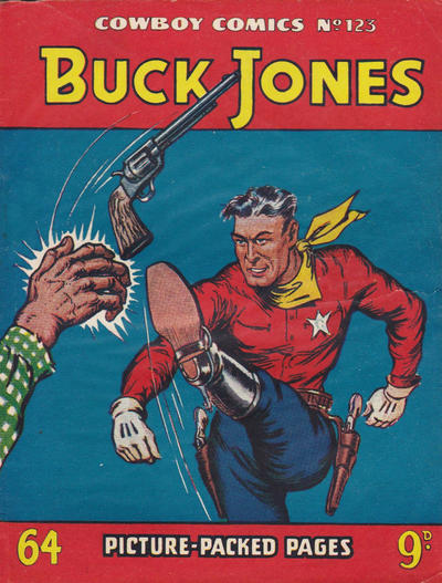 Cover for Cowboy Comics (Amalgamated Press, 1950 series) #123