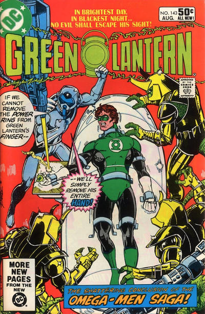 Cover for Green Lantern (DC, 1960 series) #143 [Direct]
