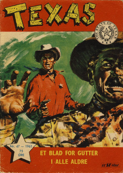 Cover for Texas (Serieforlaget / Se-Bladene / Stabenfeldt, 1953 series) #47/1961