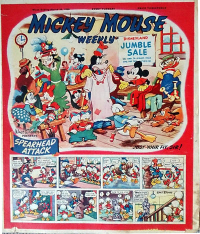 Cover for Mickey Mouse Weekly (Odhams, 1936 series) #515