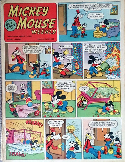 Cover for Mickey Mouse Weekly (Odhams, 1936 series) #722
