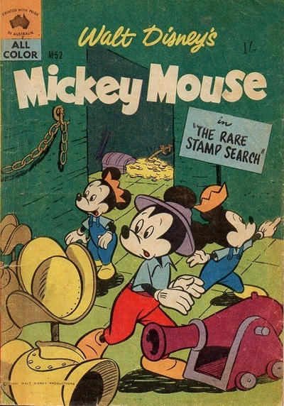 Cover for Walt Disney's Mickey Mouse (W. G. Publications; Wogan Publications, 1956 series) #52