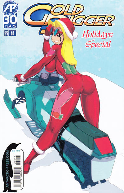 Cover for Gold Digger Holidays Special (Antarctic Press, 2011 series) #4