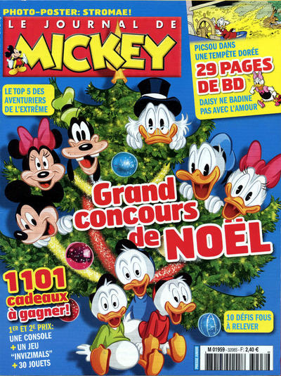 Cover for Le Journal de Mickey (Hachette, 1952 series) #3208
