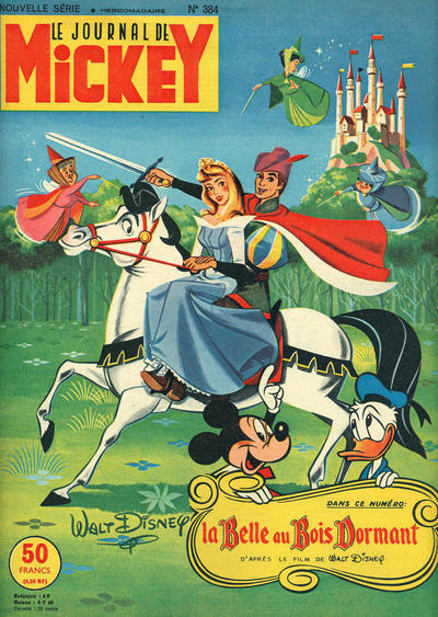 Cover for Le Journal de Mickey (Hachette, 1952 series) #384