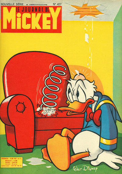 Cover for Le Journal de Mickey (Hachette, 1952 series) #427