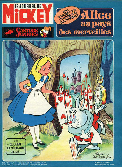 Cover for Le Journal de Mickey (Hachette, 1952 series) #1188
