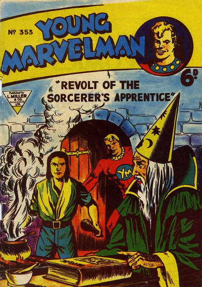Cover for Young Marvelman (L. Miller & Son, 1954 series) #353
