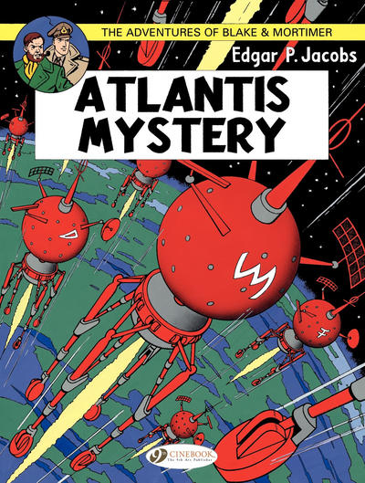 Cover for The Adventures of Blake & Mortimer (Cinebook, 2007 series) #12 - Atlantis Mystery