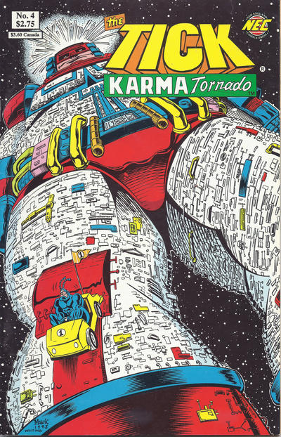 Cover for Tick Karma Tornado (New England Comics, 1993 series) #4