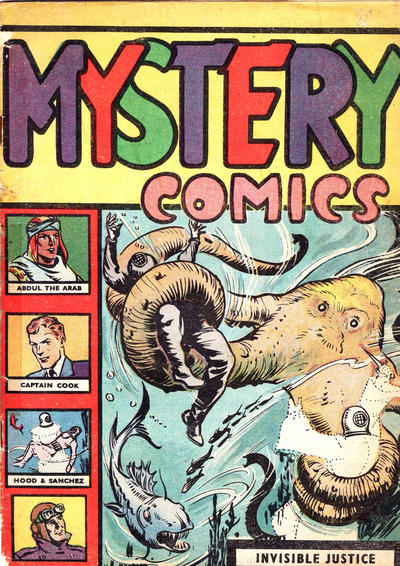 Cover for Mystery Comics (T. V. Boardman, 1940 series) #[11]