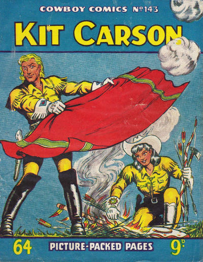 Cover for Cowboy Comics (Amalgamated Press, 1950 series) #143