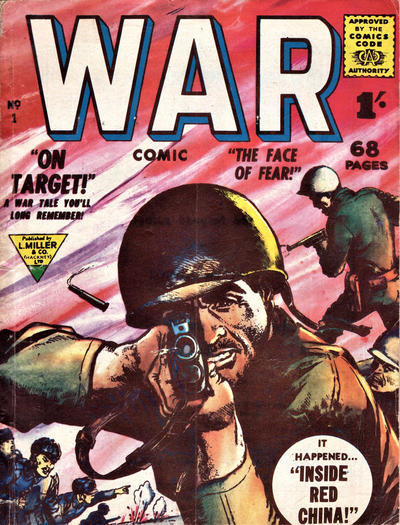Cover for War (L. Miller & Son, 1961 series) #1