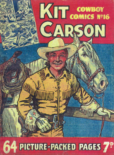 Cover for Cowboy Comics (Amalgamated Press, 1950 series) #16