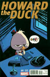 Cover for Howard the Duck (Marvel, 2015 series) #1 [Variant Edition - Marvel Babies - Skottie Young Cover]