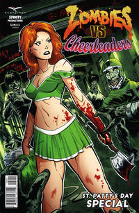 Cover Thumbnail for Zombies vs Cheerleaders 2015 St. Patty's Day Edition (Zenescope Entertainment, 2015 series) [Andrea Errico - Cover B]