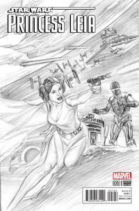 Cover Thumbnail for Princess Leia (Marvel, 2015 series) #1 [Alex Ross Sketch Variant]