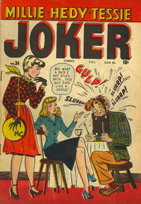 Cover Thumbnail for Joker Comics (Bell Features, 1948 series) #34