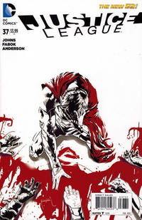 Cover Thumbnail for Justice League (DC, 2011 series) #37 [Szymon Kudranski Cover]