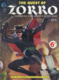 Cover Thumbnail for Zorro (World Distributors, 1955 series) #5