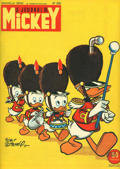 Cover for Le Journal de Mickey (Hachette, 1952 series) #338