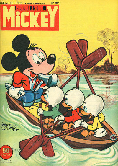 Cover for Le Journal de Mickey (Hachette, 1952 series) #341