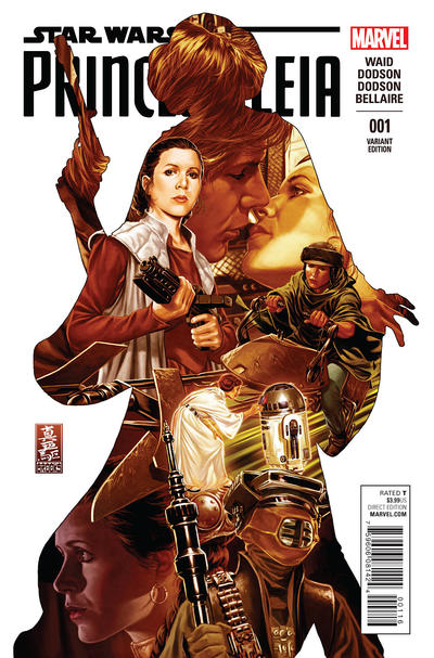 Cover for Princess Leia (Marvel, 2015 series) #1 [Mark Brooks Variant]