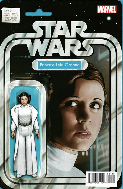 Cover for Princess Leia (Marvel, 2015 series) #1 [John Tyler Christopher Action Figure Variant]