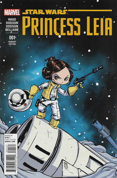 Cover for Princess Leia (Marvel, 2015 series) #1 [Skottie Young Babies Variant]