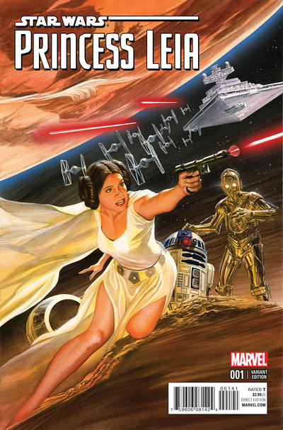 Cover for Princess Leia (Marvel, 2015 series) #1 [Alex Ross Variant]