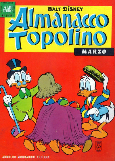 Cover for Almanacco Topolino (Mondadori, 1957 series) #99