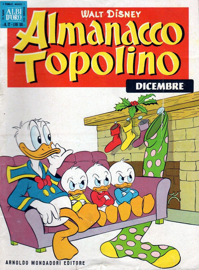 Cover for Almanacco Topolino (Mondadori, 1957 series) #60