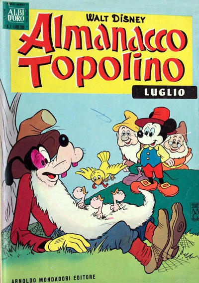 Cover for Almanacco Topolino (Mondadori, 1957 series) #115