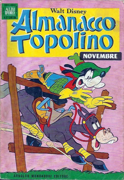Cover for Almanacco Topolino (Mondadori, 1957 series) #155