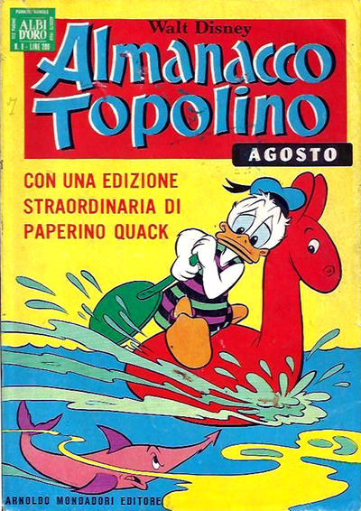 Cover for Almanacco Topolino (Mondadori, 1957 series) #152